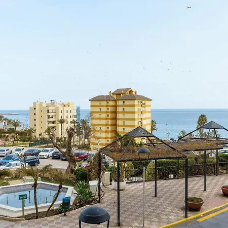Seaview Beachfront With Aqua Park & Balcony * Benalmadena