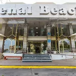 Seaview Beachfront With Aqua Park & Balcony דירה