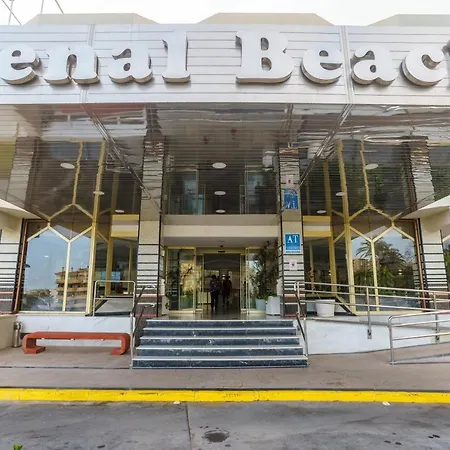 Seaview Beachfront With Aqua Park & Balcony Apartament